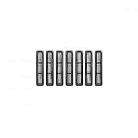 Ενθετα πλαστικά μαύρα σετ 7 τεμ Wrangler  98-06