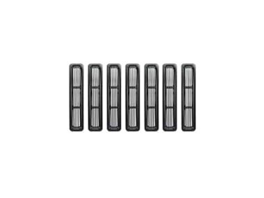 Ενθετα πλαστικά μαύρα σετ 7 τεμ Wrangler  98-06