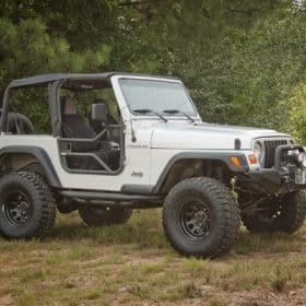 Σωληνωτές πόρτες ζευγάρι για Wrangler TJ