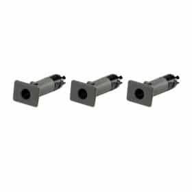 Half Door Inserts grey Wrangler 87-06 3τεμ