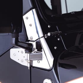 Στηρίγματα τοποθέτησης καθρεπτών χρωμίου Wrangler 97/02