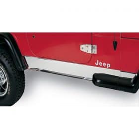 Μαρσπιέ ανοξείδωτα Wrangler 87-95 (ζευγάρι)