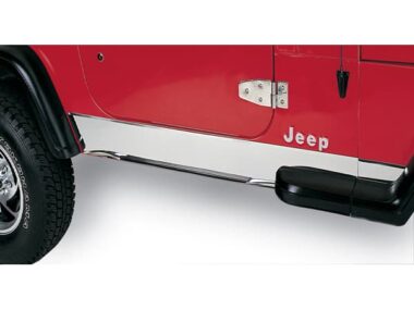 Μαρσπιέ ανοξείδωτα Wrangler 87-95 (ζευγάρι)