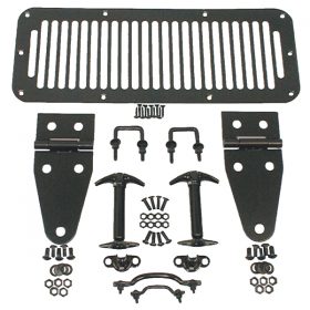 Κιτ Καπώ μαύρο Wrangler 76-95