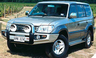 Προφυλακτήρας Sahara με θέση εργάτη της ARB για Toyota Landcruiser 100 από το 10/02 και μετά  .