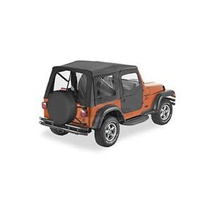 Soft Top για Wrangler TJ 97-02 . Περιλαμβάνει μαλακές πόρτες 2 τεμαχίων .