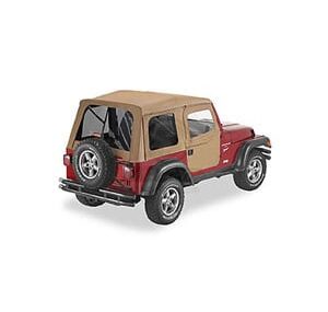 Soft Top για Wrangler TJ 97-02 . Περιλαμβάνει μαλακές πόρτες 2 τεμαχίων