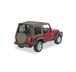 Soft Top για Wrangler TJ 03-06 . Για χρήση με μεταλλικές ολόκληρες πόρτες.