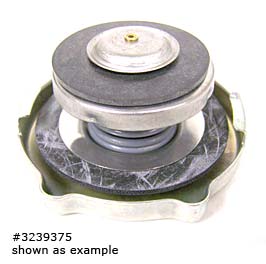 web cap radiator 3239375 label