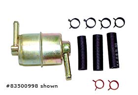 web fuel filter 83500998 label