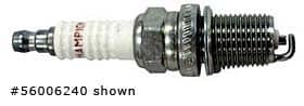 web spark plug 56006240 label
