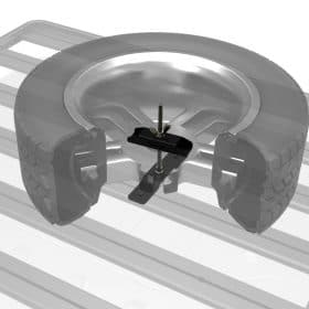 Spare Wheel Clamp / Low Profile - by Front Runner