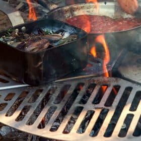 Spare Tire Mount Braai/BBQ Grate - by Front Runner