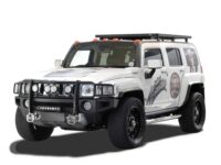 Hummer H3 Slimline II Roof Rack Kit / Tall - by Front Runner - Image 4