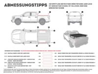 Pickup Truck Load Bed Slimline II Rack Kit / 1255mm(W) x 1358mm(L) - by Front Runner - Image 7