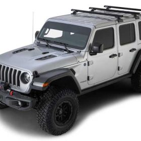 Σέτ Μπάρες HEAVY DUTY (3) 1500MM, BLACK, RCL WITH BACKBONE, JEEP WRANGLER JL, 4-DOOR