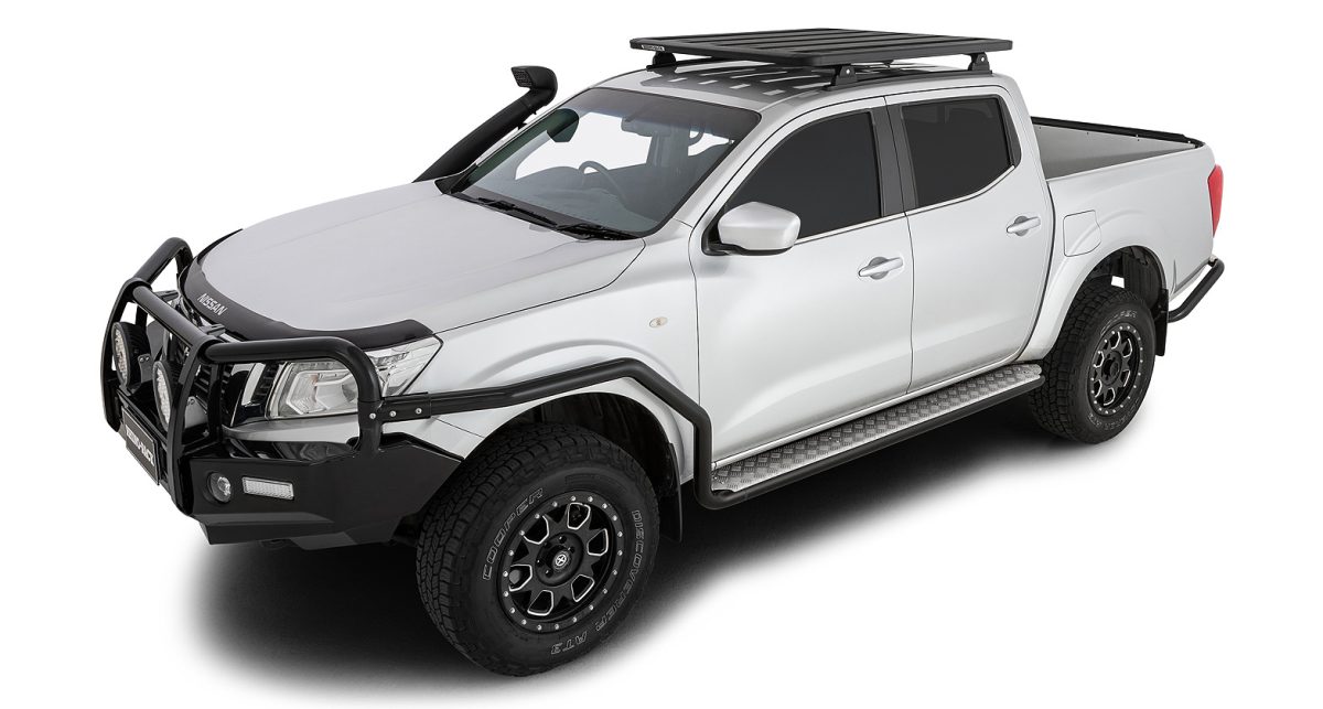 50-10JB1402_g Σχάρα PIONEER PLATFORM 1328MM X 1236MM, NISSAN NAVARA D23 DOUBLE, INCL. LEG + TRACKS - Image 1