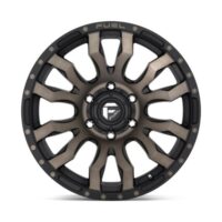 BLITZ MATTE BLACK DOUBLE DARK TINT Ζάντες Fuel Off-Road 20X9 6X5.5 106.1 BL +01 - Image 3