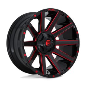 CONTRA BLACK/RED 20X10 5X4.5/5.0 78.1 NLQ -18 Ζάντες Fuel Off-Road