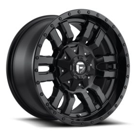SLEDGE MATTE BLACK GLOSS BLACK LIP Ζάντες Fuel Off-Road 18X9 6X135/5.5 106.1
