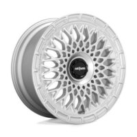 LHR-M SILVER 19X8.5 5X4.25/4.5 72.6 SL 35MM Ζάντες Rotiform