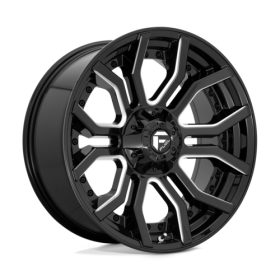 RAGE GLOSS BLACK MILLED Ζάντες Fuel Off-Road 20X9 6X135/5.5 NBL 5.07 106.1