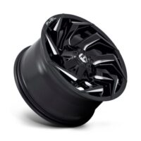 REACTION GLOSS BLACK MILLED Ζάντες Fuel Off-Road 22X10 6X135/5.5 - Image 2