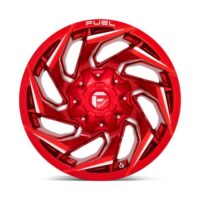 REACTION CANDY RED MILLED Ζάντες Fuel Off-Road 20X10 5X4.5/5 78 CRM -18MM - Image 2