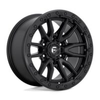 REBEL MATTE BLACK Ζάντες Fuel Off-Road 18X9 5X5.5 78.1 BD -12