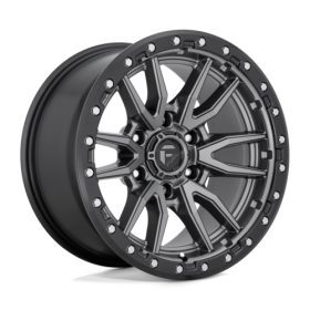 REBEL MATTE GUN METAL BLACK BEAD RING Ζάντες Fuel Off-Road 18X9 6X5.5 106.1 GDB +01