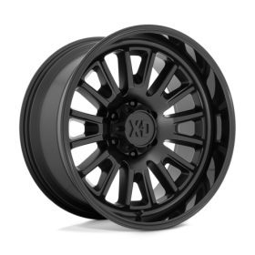 SATIN BLACK W/ GLOSS BLACK LIP Ζάντες XD Series XD864 20X9 6X5.5 S-BLK GB-LP 00MM