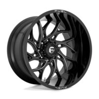 RUNNER GLOSS BLACK MILLED Ζάντες Fuel Off-Road 22X10 6X5.5 106.1 NBL -18MM
