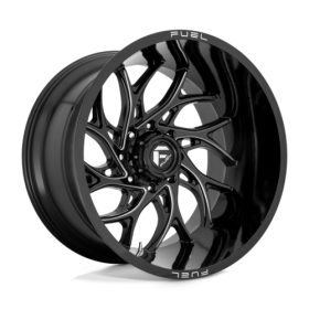 RUNNER GLOSS BLACK MILLED Ζάντες Fuel Off-Road 22X10 6X5.5 106.1 NBL -18MM