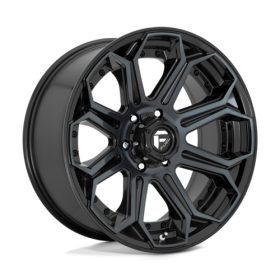 SIEGE GL-MACHINED DOUBLE DARK TINT Ζάντες Fuel Off-Road 22X10 6X5.5 106 BD -18