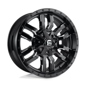 SLEDGE GLOSS BLACK MILLED Ζάντες Fuel Off-Road 20X10 6X135/5.5