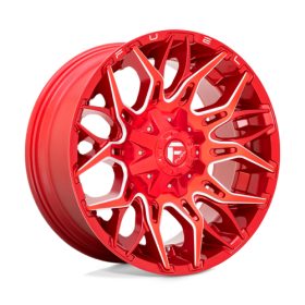 TWITCH CANDY RED MILLED Ζάντες Fuel Off-Road 20X9 6X135/5.5