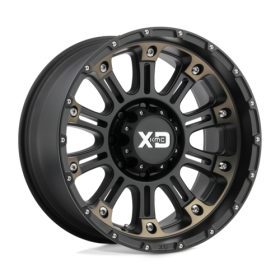 SATIN BLACK MACH W/ DARK TINT Ζάντες XD Series XD829 18X9 6X5.5 DTCC