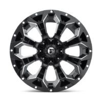 ASSAULT GLOSS BLACK MILLED 17X9 5X4.5/5.0 78.1 NBL -12 Ζάντες Fuel Off-Road - Image 2