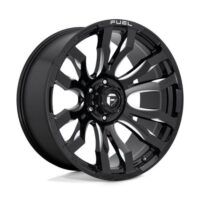BLITZ GLOSS BLACK MILLED 18X9 5X5.0 71.5 NBL -12 Ζάντες Fuel Off-Road
