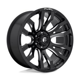 BLITZ GLOSS BLACK MILLED 18X9 5X5.0 71.5 NBL -12 Ζάντες Fuel Off-Road