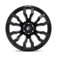 BLITZ GLOSS BLACK MILLED 18X9 5X5.0 71.5 NBL -12 Ζάντες Fuel Off-Road - Image 2