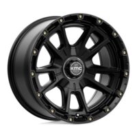KM100 SATIN BLACK 17X9 5X5.0/5.5 18MM Ζάντες KMC