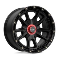 KM100 SATIN BLACK 17X9 5X5.0/5.5 18MM Ζάντες KMC - Image 3