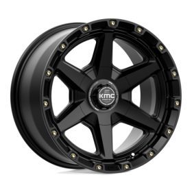 KM101 SATIN BLACK 17X9 5X5.0/5.5 18MM Ζάντες KMC