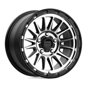 KM542 SATIN BLACK MACHINED 17X9 5X5.0 18MM Ζάντες KMC