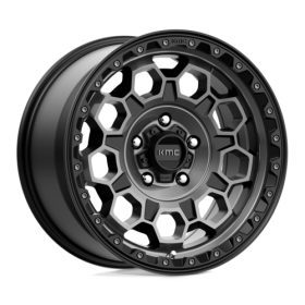 KM545 SATIN BLACK W/ GRAY TINT Ζάντες KMC 17X9 5X5.0 S-BLK GTCC 18MM
