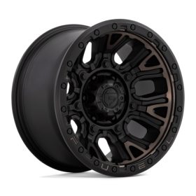 TRACTION MATTE BLACK W/ DOUBLE DARK TIN 17X9 5X5.0 71 +1 Ζάντες Fuel Off-Road