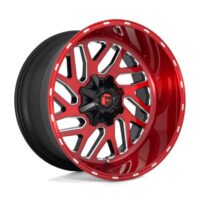 TRITON CANDY RED MILLED 20X10 5X4.5/5.0 78.1 QLD -18 Ζάντες Fuel Off-Road