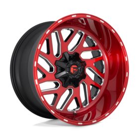 TRITON CANDY RED MILLED 20X10 5X4.5/5.0 78.1 QLD -18 Ζάντες Fuel Off-Road
