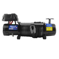 Εργάτης Husar BST 13500lbs 12V με συνθετικό σχοινί - Image 2